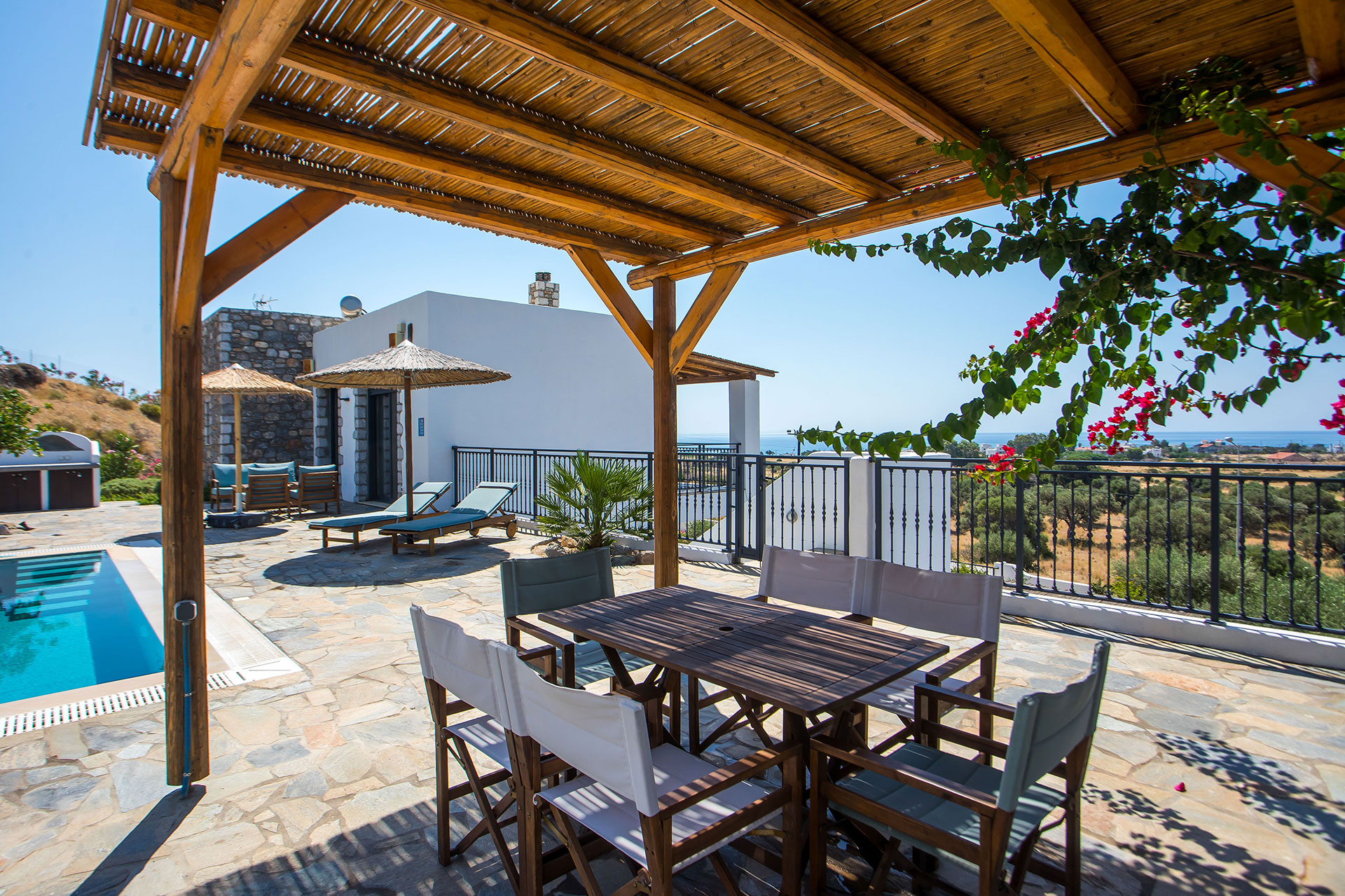 Pergola mit Meerblick